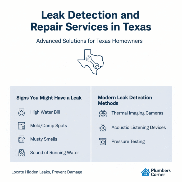 Leak Detection and Repair Services in Texas