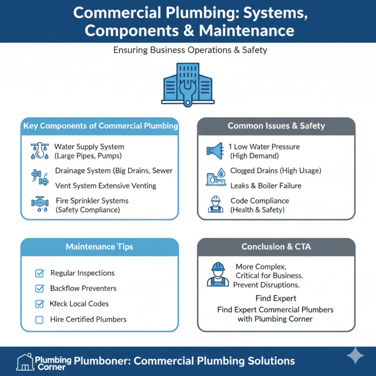 Commercial Plumbing: Systems, Components, and Maintenance