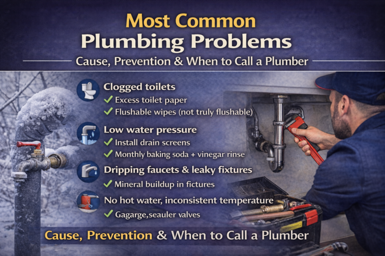 The Most Common Plumbing Problems in Homes (And How to Prevent Them)