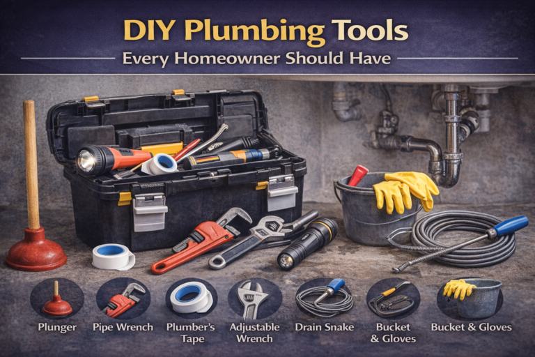 DIY Plumbing Tools Every Homeowner Should Have (Beginner Friendly)
