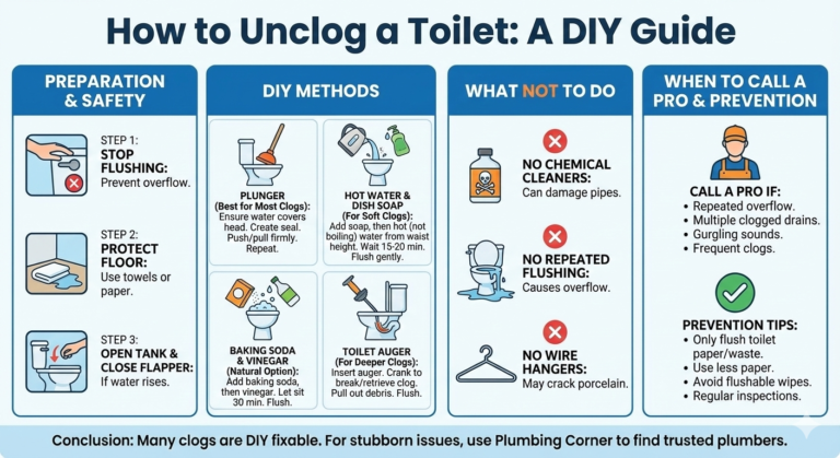 How to Unclog a Toilet on Your Own: A Step-by-Step DIY Guide