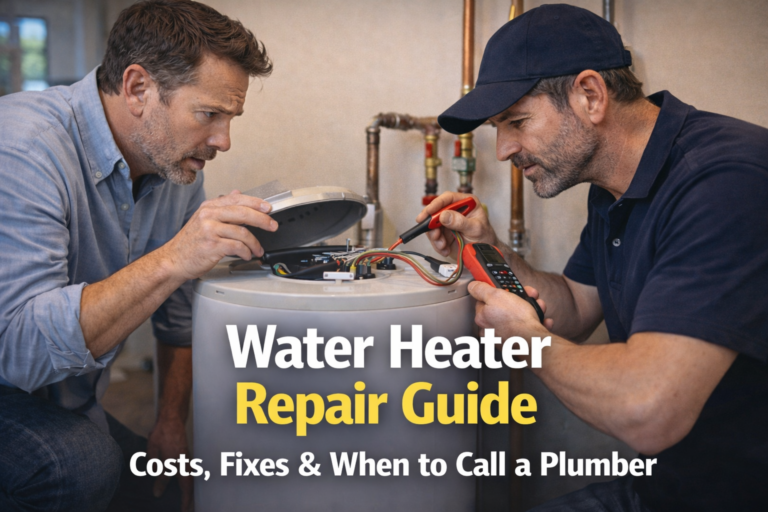 Complete Guide to Water Heater Repair in the US (Costs, Signs & When to Call a Plumber)